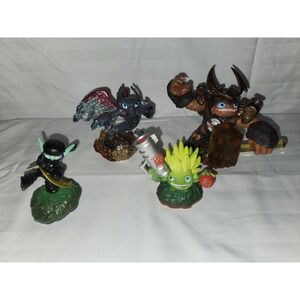 Activision Skylanders Team Lot of 4   Wallop, Food Fight, Ninja, Spitfire